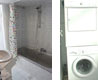 Bath, washer and dryer